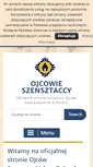 Mobile Screenshot of ojcowie.szensztat.pl